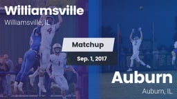 Matchup: Williamsville vs. Auburn  2017