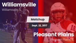 Matchup: Williamsville vs. Pleasant Plains  2017