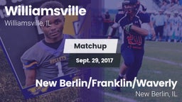 Matchup: Williamsville vs. New Berlin/Franklin/Waverly  2017
