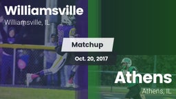 Matchup: Williamsville vs. Athens  2017