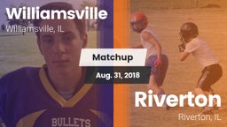 Matchup: Williamsville vs. Riverton  2018