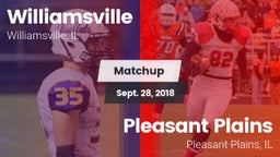 Matchup: Williamsville vs. Pleasant Plains  2018