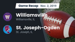 Recap: Williamsville  vs. St. Joseph-Ogden  2019