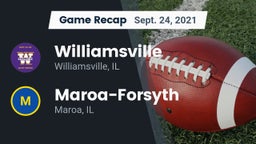 Recap: Williamsville  vs. Maroa-Forsyth  2021