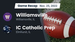Recap: Williamsville  vs. IC Catholic Prep 2022