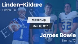 Matchup: Linden-Kildare vs. James Bowie  2017