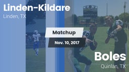 Matchup: Linden-Kildare vs. Boles  2017