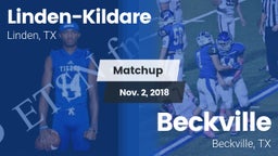 Matchup: Linden-Kildare vs. Beckville  2018