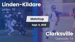 Matchup: Linden-Kildare vs. Clarksville  2019