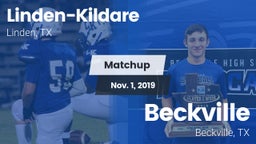 Matchup: Linden-Kildare vs. Beckville  2019