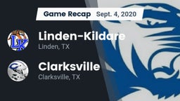 Recap: Linden-Kildare  vs. Clarksville  2020