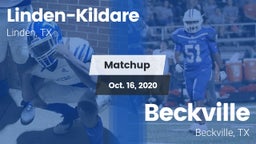 Matchup: Linden-Kildare vs. Beckville  2020