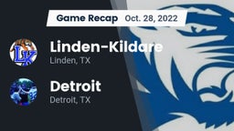 Recap: Linden-Kildare  vs. Detroit  2022