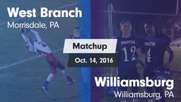 Matchup: West Branch vs. Williamsburg  2016