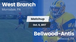 Matchup: West Branch vs. Bellwood-Antis  2017