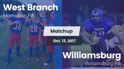 Matchup: West Branch vs. Williamsburg  2017