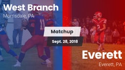 Matchup: West Branch vs. Everett  2018