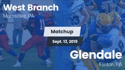 Matchup: West Branch vs. Glendale  2019