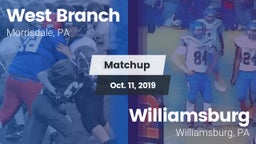 Matchup: West Branch vs. Williamsburg  2019