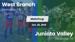 Matchup: West Branch vs. Juniata Valley  2019