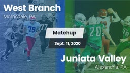Matchup: West Branch vs. Juniata Valley  2020