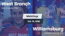 Matchup: West Branch vs. Williamsburg  2020