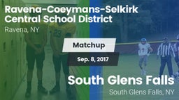 Matchup: Ravena-Coeymans-Selk vs. South Glens Falls  2017