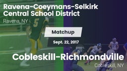 Matchup: Ravena-Coeymans-Selk vs. Cobleskill-Richmondville  2017