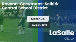 Matchup: Ravena-Coeymans-Selk vs. LaSalle  2018