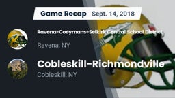 Recap: Ravena-Coeymans-Selkirk Central School District vs. Cobleskill-Richmondville  2018