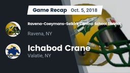 Recap: Ravena-Coeymans-Selkirk Central School District vs. Ichabod Crane 2018