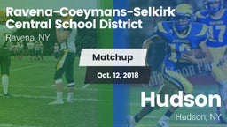 Matchup: Ravena-Coeymans-Selk vs. Hudson  2018