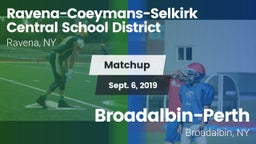Matchup: Ravena-Coeymans-Selk vs. Broadalbin-Perth  2019