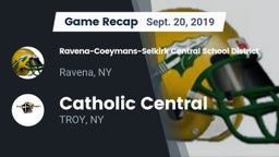 Recap: Ravena-Coeymans-Selkirk Central School District vs. Catholic Central  2019