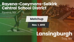 Matchup: Ravena-Coeymans-Selk vs. Lansingburgh  2019