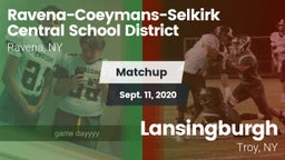 Matchup: Ravena-Coeymans-Selk vs. Lansingburgh  2020