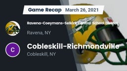 Recap: Ravena-Coeymans-Selkirk Central School District vs. Cobleskill-Richmondville  2021