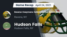 Recap: Ravena-Coeymans-Selkirk Central School District vs. Hudson Falls  2021