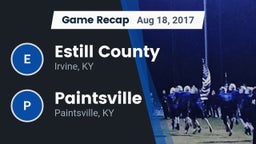 Recap: Estill County  vs. Paintsville  2017