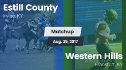 Matchup: Estill County vs. Western Hills  2017