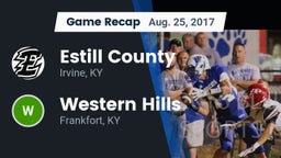 Recap: Estill County  vs. Western Hills  2017
