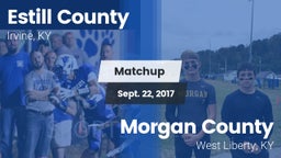 Matchup: Estill County vs. Morgan County  2017