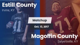 Matchup: Estill County vs. Magoffin County  2017