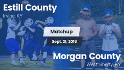 Matchup: Estill County vs. Morgan County  2018