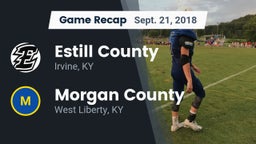 Recap: Estill County  vs. Morgan County  2018