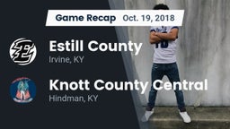 Recap: Estill County  vs. Knott County Central  2018