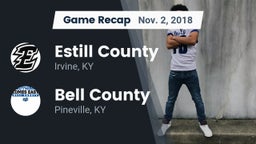 Recap: Estill County  vs. Bell County  2018