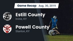 Recap: Estill County  vs. Powell County  2019