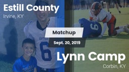 Matchup: Estill County vs. Lynn Camp  2019