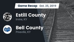Recap: Estill County  vs. Bell County  2019
